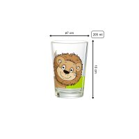 Ritzenhoff & Breker 1x DSCHUNGELTIERE Kinderbecher...