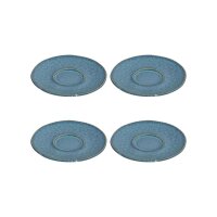 Leonardo MATERA Espressountertasse 11 cm blau 4er Set Leonardo MATERA Espressountertasse 11 cm blau 4er Set
