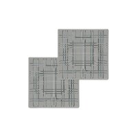 Nachtmann Square Geschirr Platte 21 cm smoke quadratisch...