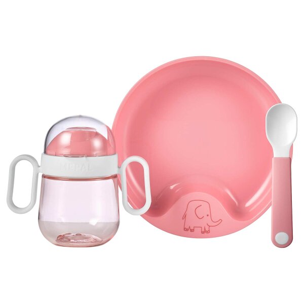 Mepal MIO Babygeschirrset - deep pink