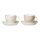 Ritzenhoff & Breker CORNELLO Cappuccino Set creme 4-teilig