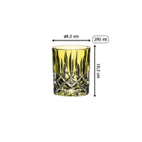 Riedel LAUDON Whisky Tumbler 295 ml Hellgrün