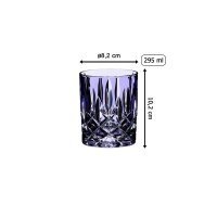 Riedel LAUDON Whisky Tumbler 295 ml Violett
