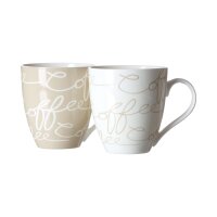 Ritzenhoff & Breker CORNELLO Jumbotasse 600 ml creme...