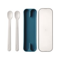 Mepal MIO Fütterlöffel deep blue 2er Set - A