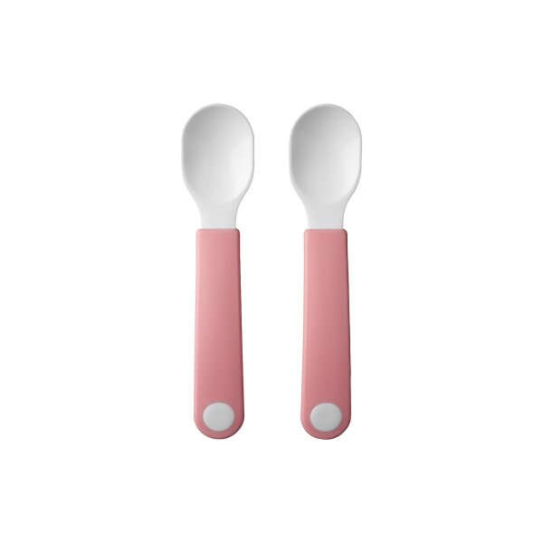 Mepal MIO Lernlöffel deep pink 2er Set