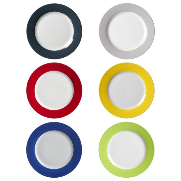 Ritzenhoff & Breker DOPPIO Dessertteller 20 cm 6er Set - Variante