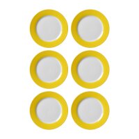 Ritzenhoff & Breker DOPPIO Dessertteller 20 cm 6er Set -  Gelb