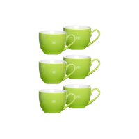 Ritzenhoff & Breker DOPPIO Espressotasse 80 ml 6er Set - Grün