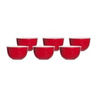 Ritzenhoff & Breker DOPPIO Müslischale 14 cm 6er Set - Rot