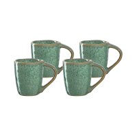 Leonardo MATERA Espressotasse 90 ml 4er Set - grün