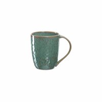 Leonardo MATERA Keramikbecher 430 ml 6er Set - grün