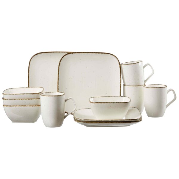 Ritzenhoff & Breker Casa Frühstücks-Set 12-teilig - Creme