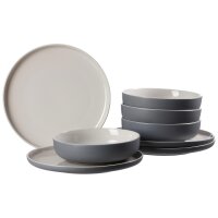 Ritzenhoff & Breker JASPER Tafelservice 8-teilig - grau