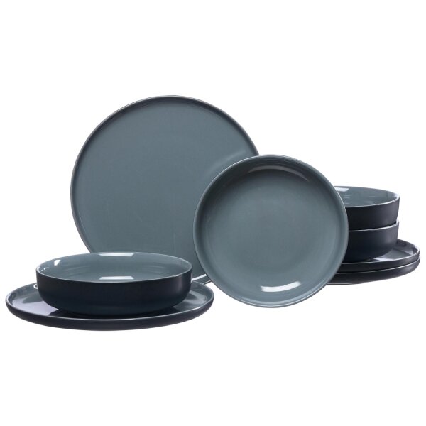 Ritzenhoff & Breker JASPER Tafelservice 8-teilig - schwarz