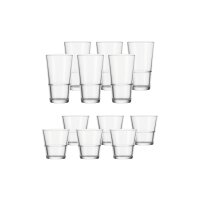 Leonardo EVENT Trinkglas Set 280ml + 330ml 12er Set