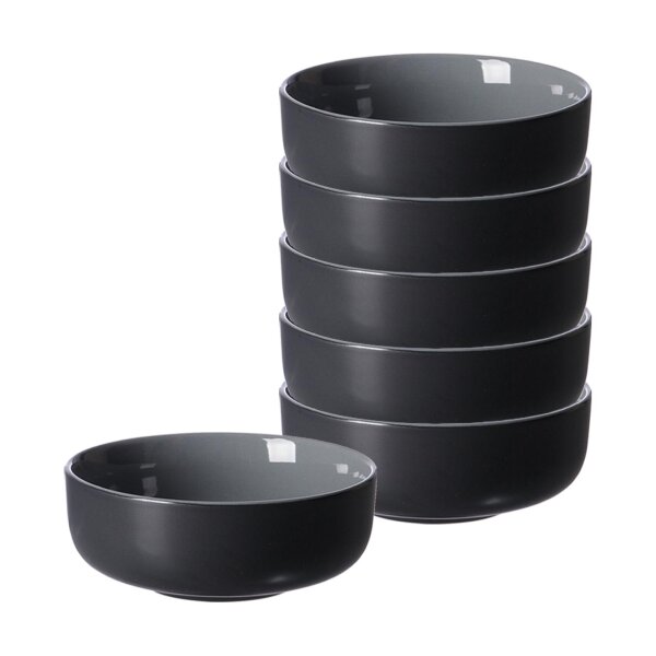 Ritzenhoff & Breker JASPER Müslischale ø 14 cm 6er Set - Schwarz