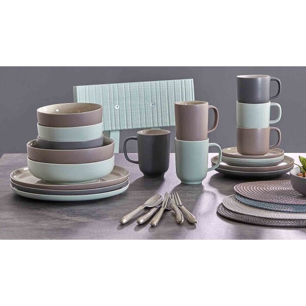 Ritzenhoff & Breker JASPER Kaffeebecher 285 ml 4er Set - Taupe