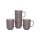 Ritzenhoff & Breker JASPER Kaffeebecher 285 ml 4er Set - Taupe