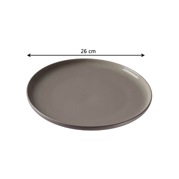 Ritzenhoff & Breker JASPER Dessertteller ø 19 cm 6er Set - Taupe