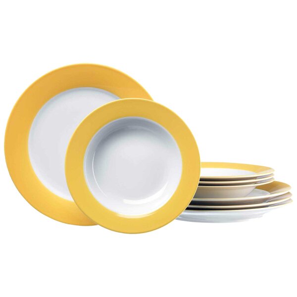 Ritzenhoff & Breker DOPPIO Tafelservice 8-teilig - Gelb