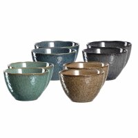 Leonardo MATERA Bowl Schalen 15cm 8er Set gemischt - A