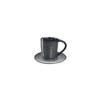 Leonardo MATERA Espresso Set anthrazit 8-teilig