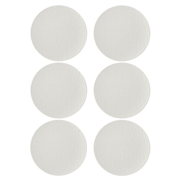 Villeroy & Boch Manufacture Rock Gourmetteller weiß 32 cm 6er Set
