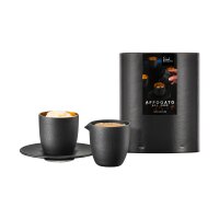Eisch AFFOGATO Al Oro Espressoglas mit Kännchen...