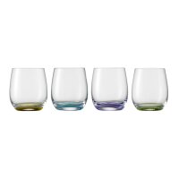 Eisch JESSICA 4er Set Gläser mit buntem Boden