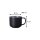 Ritzenhoff & Breker JASPER Kaffeetasse mit Untertasse 240 ml 4er Set - Schwarz