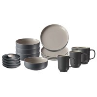Ritzenhoff & Breker JASPER Frühstücksset 16-teilig - Grau