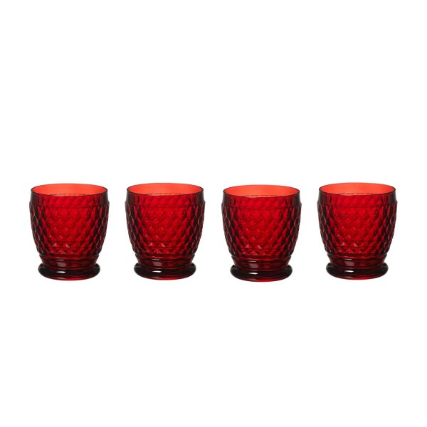 Villeroy & Boch Boston Coloured Becher 330 ml 4er Set - Rot