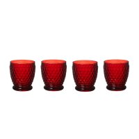 Villeroy & Boch Boston Coloured Becher 330 ml 4er Set - Rot