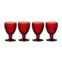 Villeroy & Boch Boston Coloured Rotweinglas 310 ml 4er Set - Rot