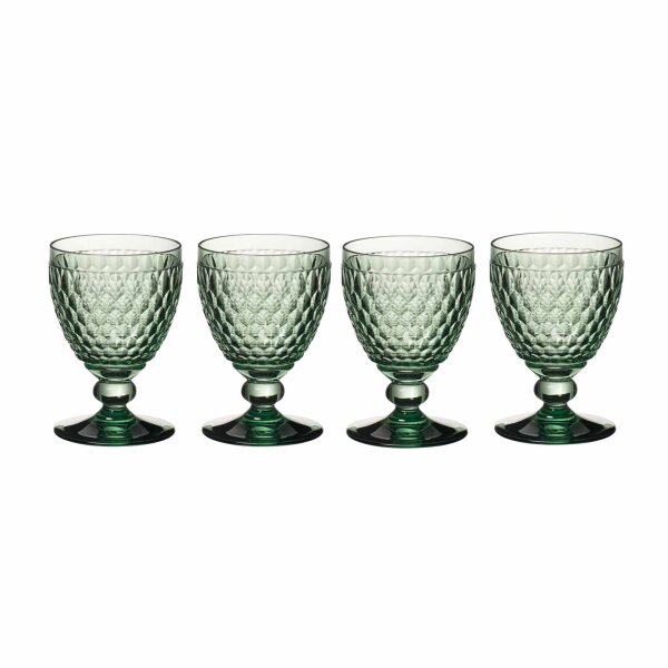 Villeroy & Boch Boston Coloured Rotweinglas 310 ml 4er Set - Grün