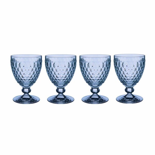 Villeroy & Boch Boston Coloured Rotweinglas 310 ml 4er Set - Blau