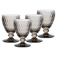 Villeroy & Boch Boston Coloured Weißweinglas 230 ml 4er Set - Smoke