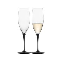 Eisch KAYA Champagnergläser 278 ml schiefer 2er Set