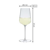 Spiegelau Definition Weißweinglas 430 ml 6er Set