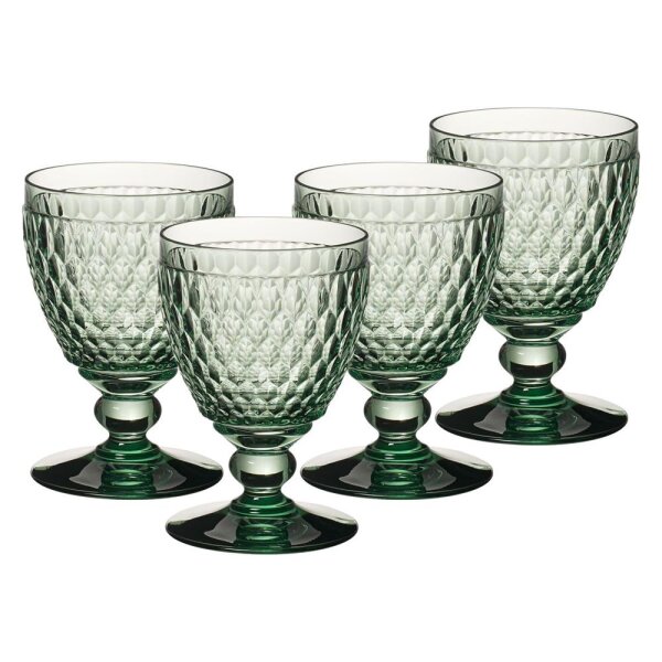 Villeroy & Boch Boston Coloured Wasserglas 400 ml 4er Set - Grün