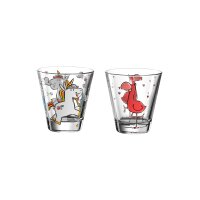 Leonardo BAMBINI 2er Set Kinderbecher Einhorn & Flamingo