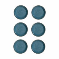 Leonardo MATERA Keramikteller 16,3 cm 6er Set - Blau