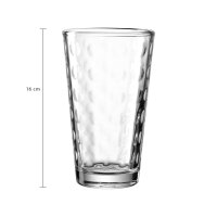 Leonardo OPTIC XL Trinkglas 540 ml 4er Set