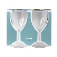 Mepal Kunststoff-Rotweingläser SAN 2er Set