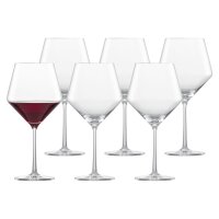 Zwiesel Glas PURE Burgunder Rotweinglas 6er Set Zwiesel Glas PURE Burgunder Rotweinglas 6er Set