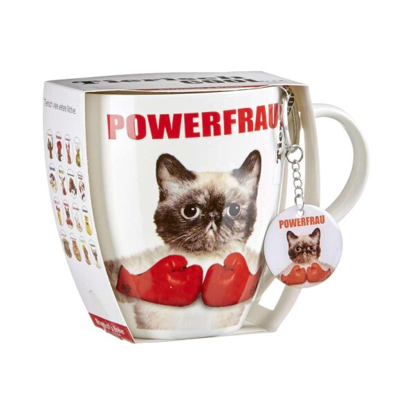 Ritzenhoff & Breker Jumbotasse Powerfrau Katze