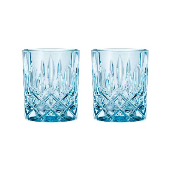 Nachtmann Noblesse Fresh Whiskygläser 2er Set - aqua