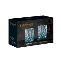 Nachtmann Noblesse Fresh Whiskygläser 2er Set - aqua