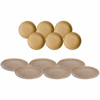 Leonardo MATERA Tellerset 12-tlg. beige - A Leonardo MATERA Tellerset 12-tlg. beige - A